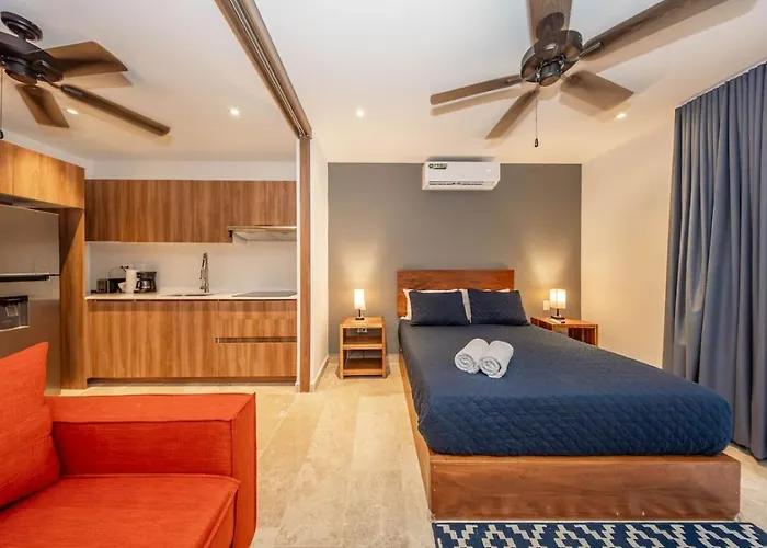 Lux With Rooftop Pool Gym Private Balcony Holiday home Tulum