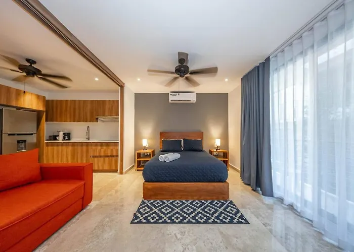 Holiday home Lux With Rooftop Pool Gym Private Balcony Tulum